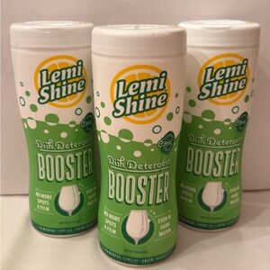 3 pack Lemi Shine Dish Detergent Booster